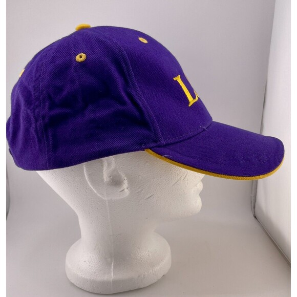 LSU  Tigers Hat Cap Strapback Officially Licensed Purple Yellow - Picture 4 of 5